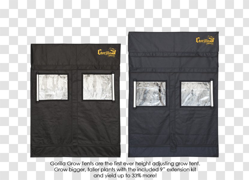 Gorilla Grow Tent SHORTY 5X5 Growroom Hydroponics Home - Room - T-short Transparent PNG