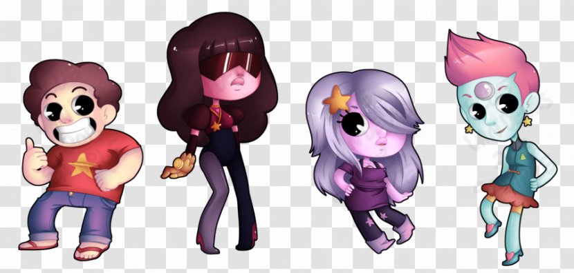 Amethyst Pearl Garnet Steven Universe Original Graphic Novel: Too Cool For School - Flower - Save The Light Transparent PNG