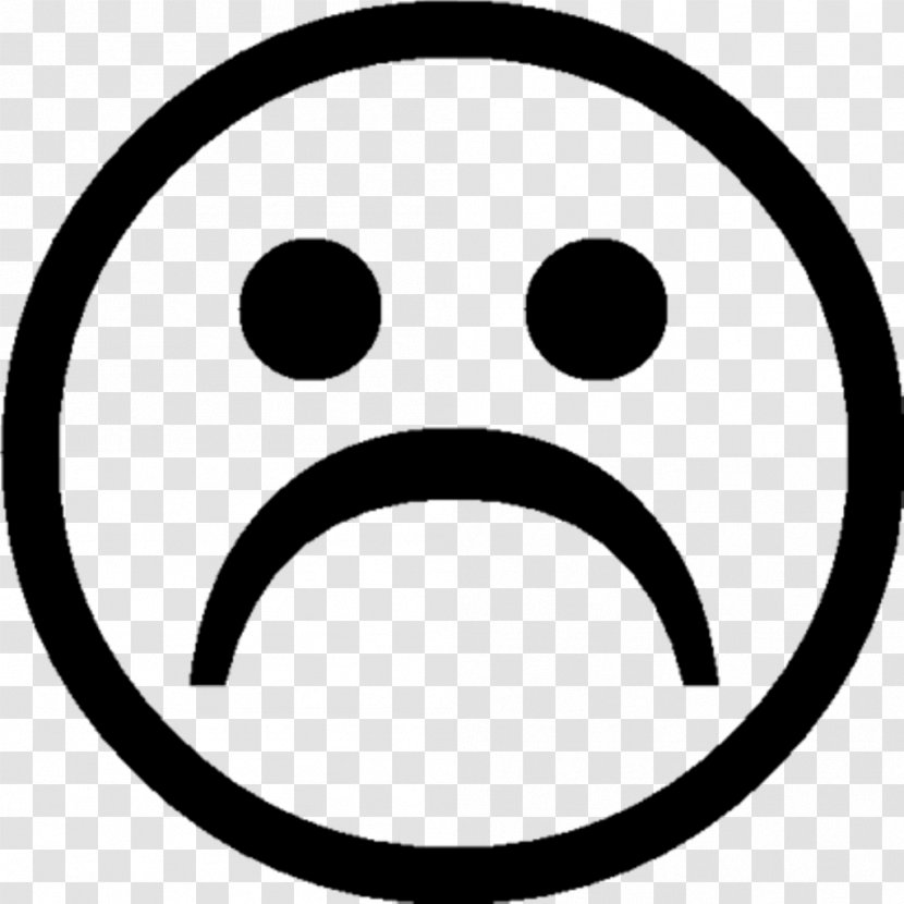 Smiley Emoticon Sadness Clip Art - Sad Emoji Transparent PNG