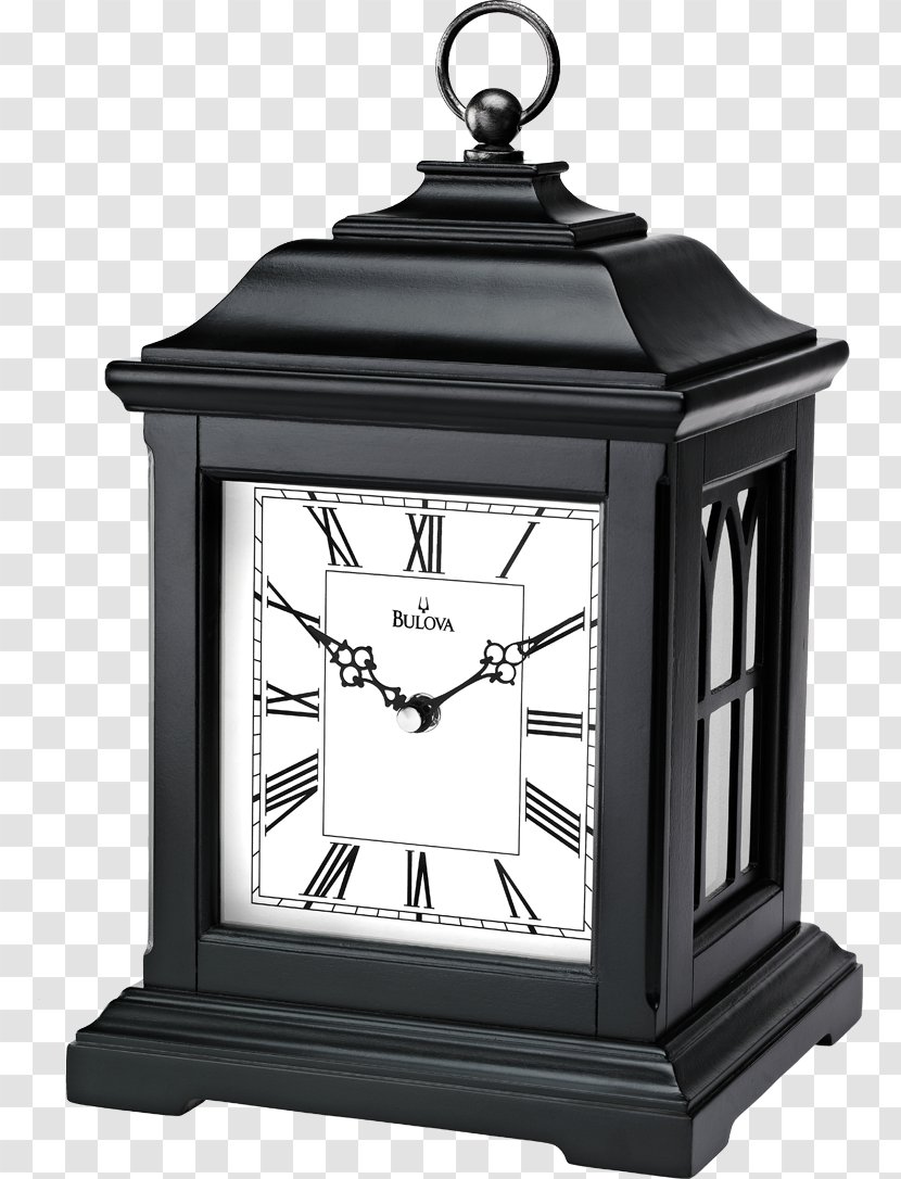 Table Mantel Clock Fireplace Bulova Transparent PNG