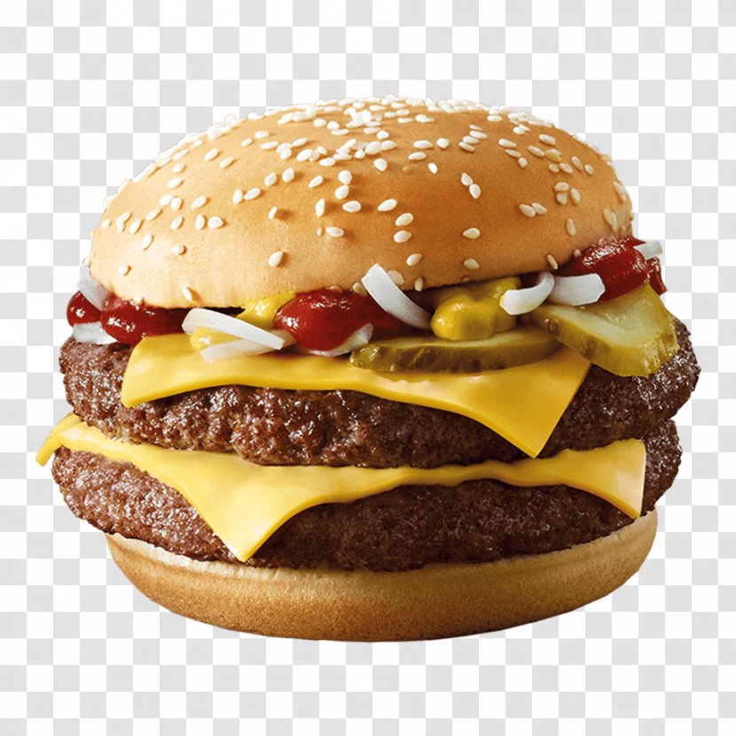 Hamburger McDonald's Quarter Pounder Cheeseburger Whopper Fast Food - Mcdonald S - Big Mac Transparent PNG