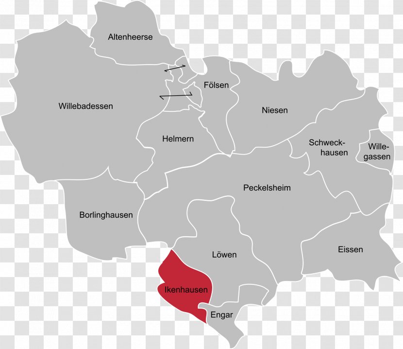 Fölsen Wikipedia Niesen Map Village - Germany - Industrial City North Rhine Westphalia Transparent PNG