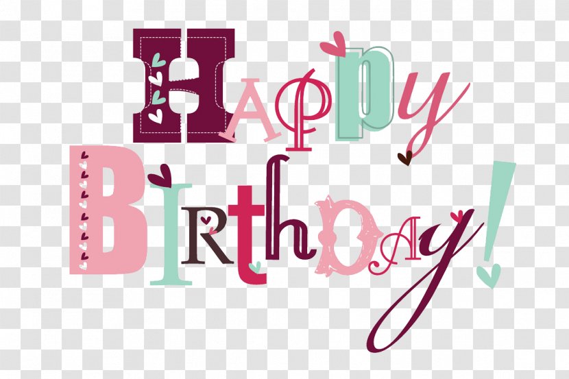 Birthday Cake Happy To You Greeting Card - Magenta - 1 Transparent PNG