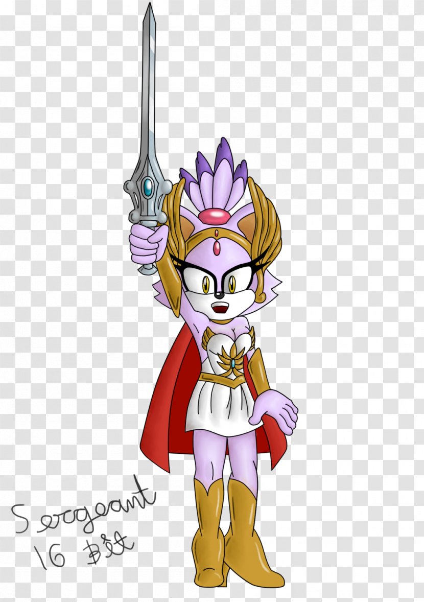 She-Ra Blaze The Cat Sonic Hedgehog - Heart Transparent PNG