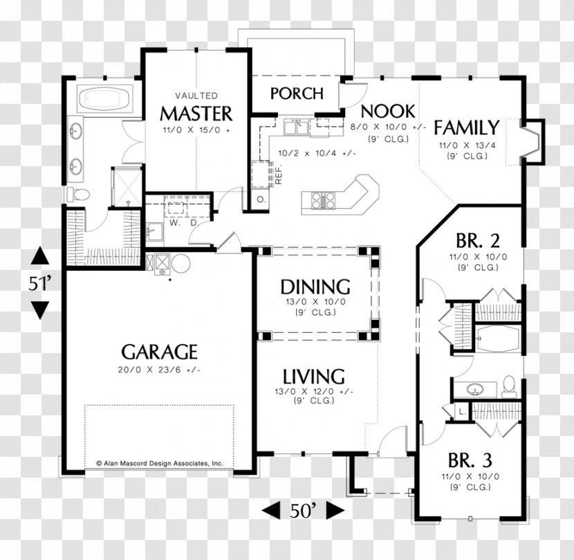 Floor Plan Paper House - Rectangle Transparent PNG