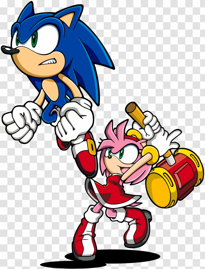 Sonic Advance 3 Adventure & Sega All-Stars Racing The Hedgehog - Knuckles Echidna - Artwork Transparent PNG