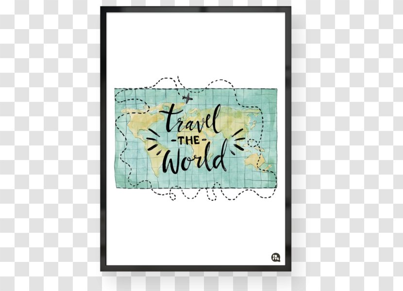 World Map Travel Kauai Transparent PNG