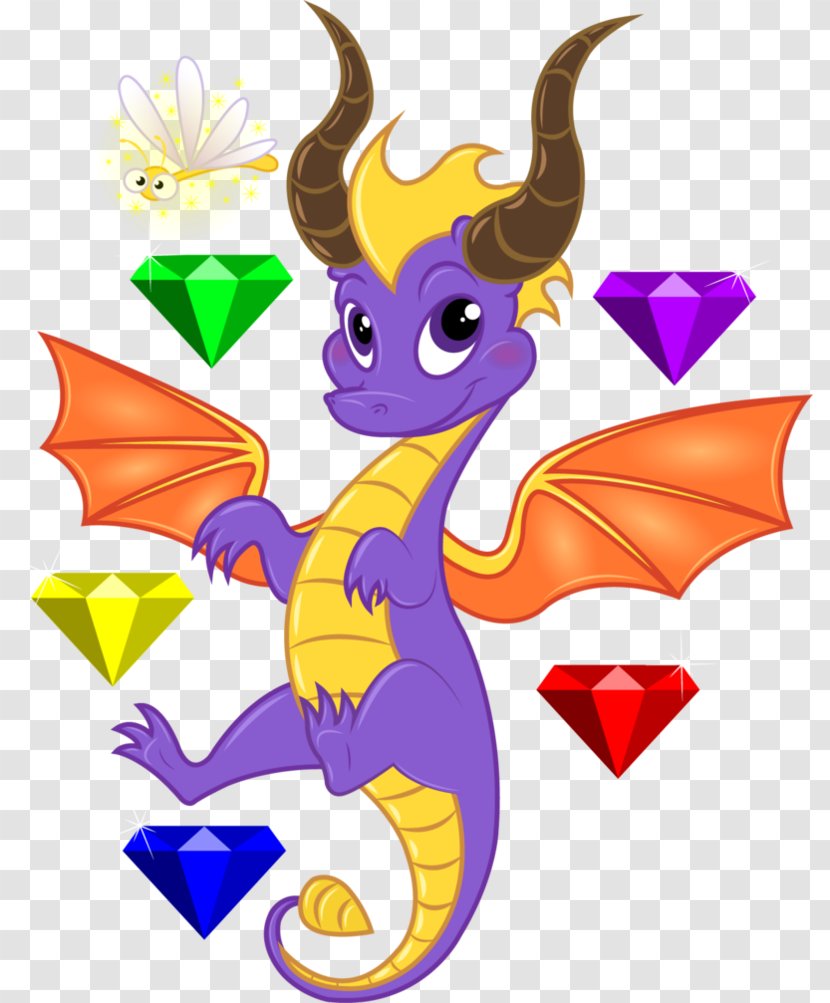 Spyro: Year Of The Dragon Spyro A Hero's Tail 2: Ripto's Rage! Skylanders: Spyro's Adventure - Mythical Creature - Speaking Vector Transparent PNG