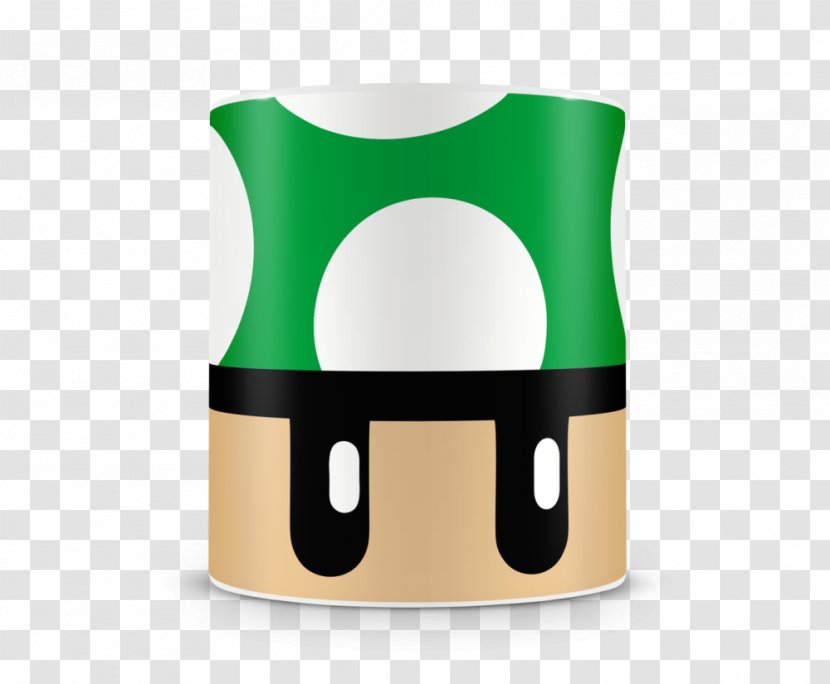 Green Mushroom White Color - Mug - Dabbing Transparent PNG