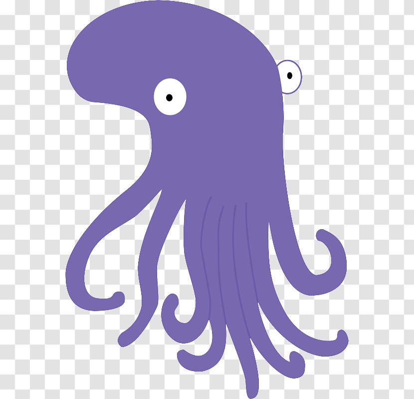Octopus Cephalopod Marine Mammal Clip Art - Fiction - Mammoth Transparent PNG