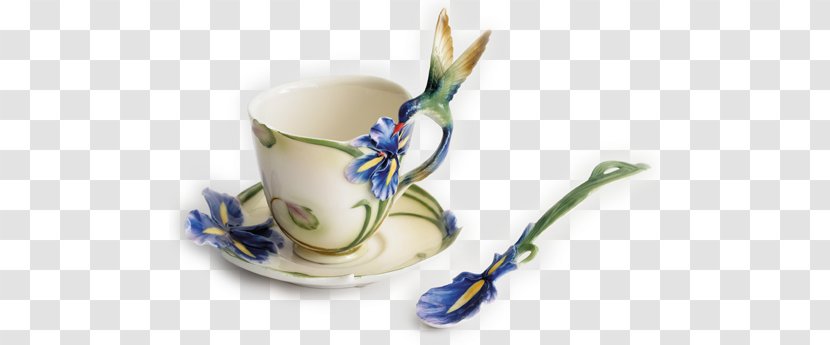 Saucer Long Tail Franz-porcelains Teacup - Dishware - Cup Transparent PNG