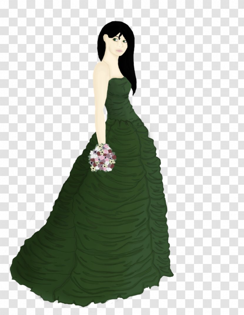 Costume Design Gown Green Transparent PNG