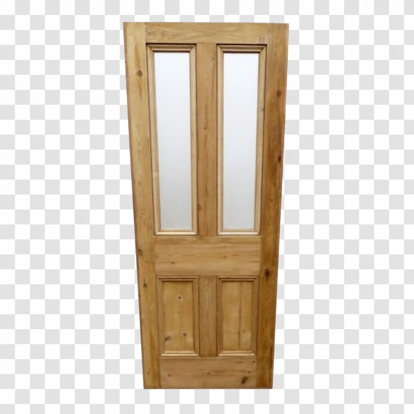 Hardwood Wood Stain Plywood - Glass Door Transparent PNG