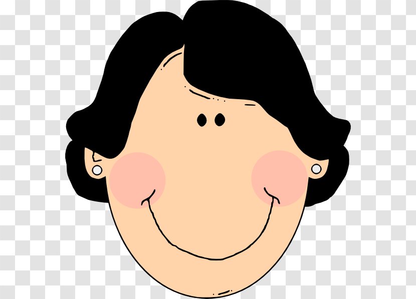 Woman Smiley Clip Art - Flower - Happy Transparent PNG