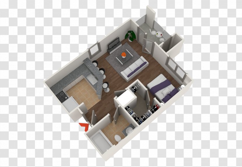 Highland View Apartments Floor Plan Northeast Renting - Apartment Transparent PNG