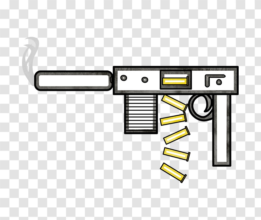 Firearm Weapon Trigger Gun Barrel - Machine Transparent PNG