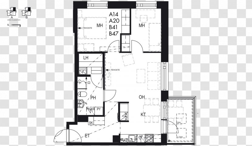 Floor Plan Line - Design Transparent PNG