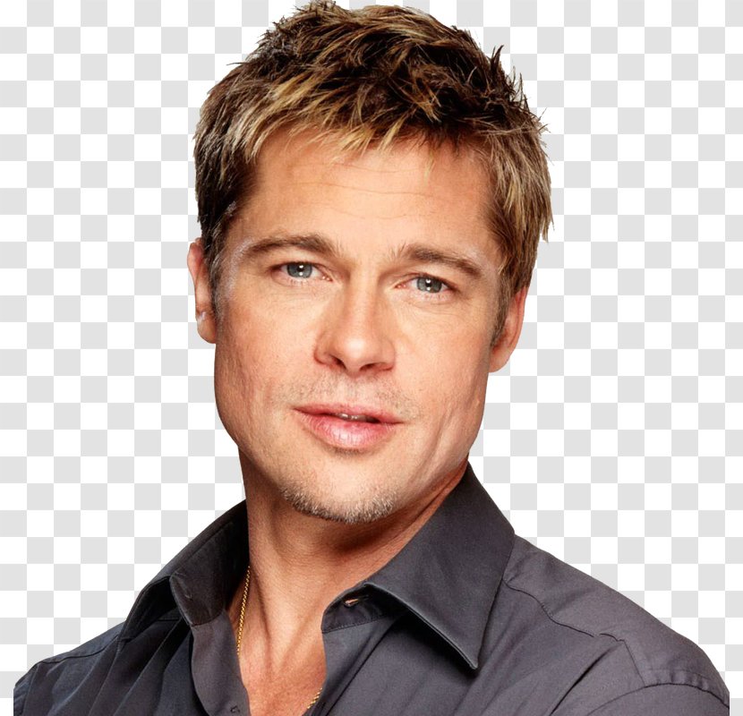 Brad Pitt Fight Club Actor Film Producer - Forehead Transparent PNG