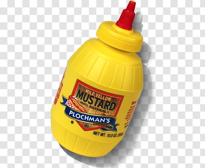 Condiment Plochman's Mustard Ketchup Bottle - Water - Paprika Flavour Transparent PNG