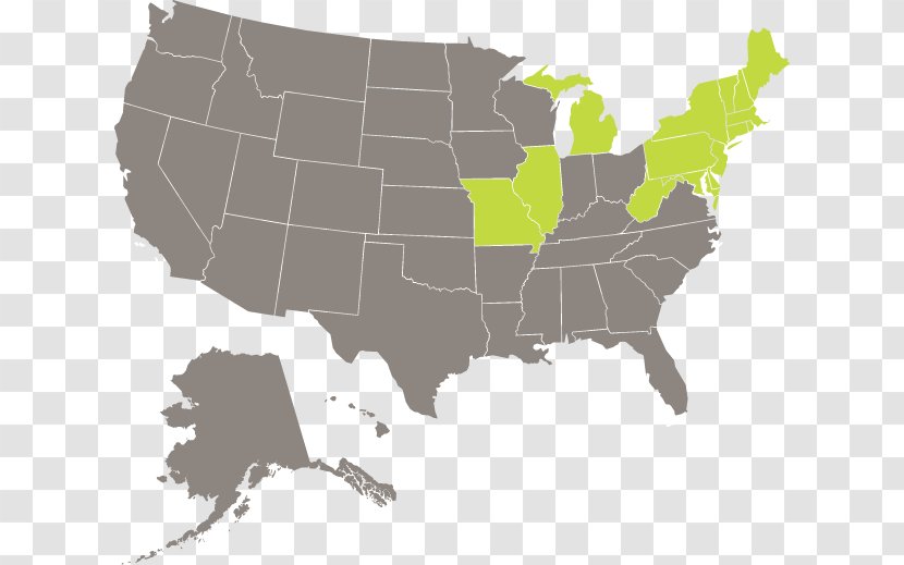 Vector Map Cartography - United States Transparent PNG