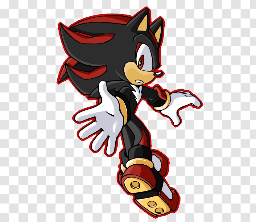 Shadow The Hedgehog Canidae Art - Tail - Hand Grabbing Transparent PNG
