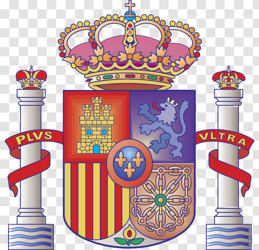 Habsburg Spain Spanish Empire Coat Of Arms Flag - Royal Crown - Logo Transparent PNG