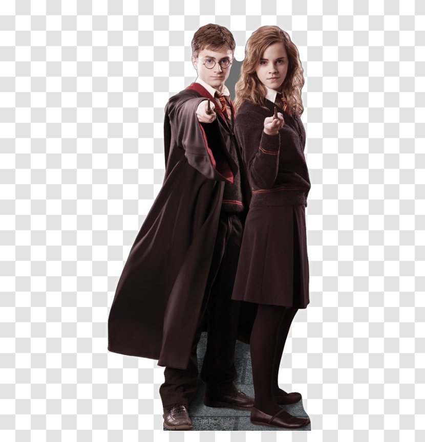 Daniel Radcliffe Emma Watson Hermione Granger Harry Potter And The Philosopher's Stone Ron Weasley - Frame - Cute Transparent PNG
