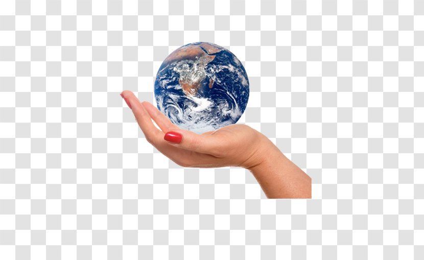 Earth Ball Hand Human Body - Globe - Map Transparent PNG