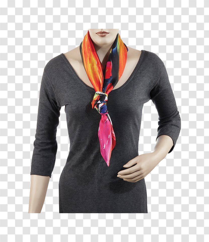 Scarf Neck Clothing Shoulder Question - Stole Transparent PNG