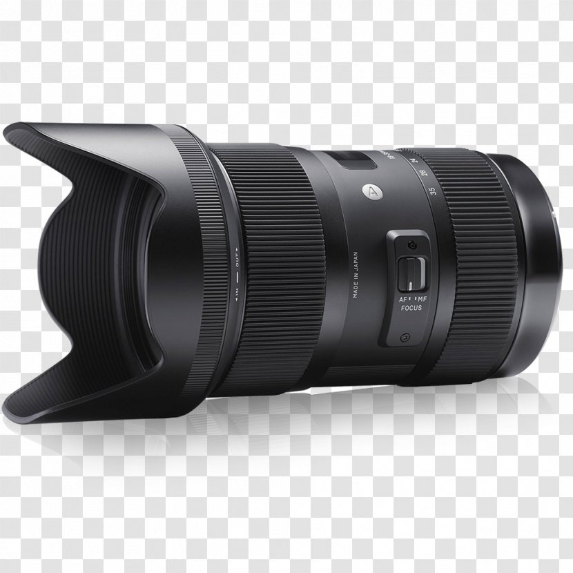 Sigma 18-35mm F/1.8 DC HSM A Camera Lens 30mm F/1.4 EX Lenses For SLR And DSLR Cameras - 1835mm F18 Dc Hsm Transparent PNG