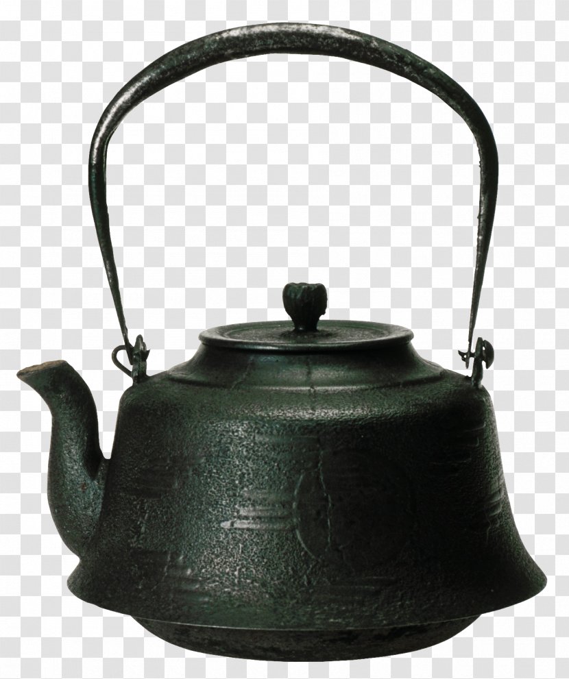 Kettle Teapot - Metal - Vintage Retro 1 Transparent PNG