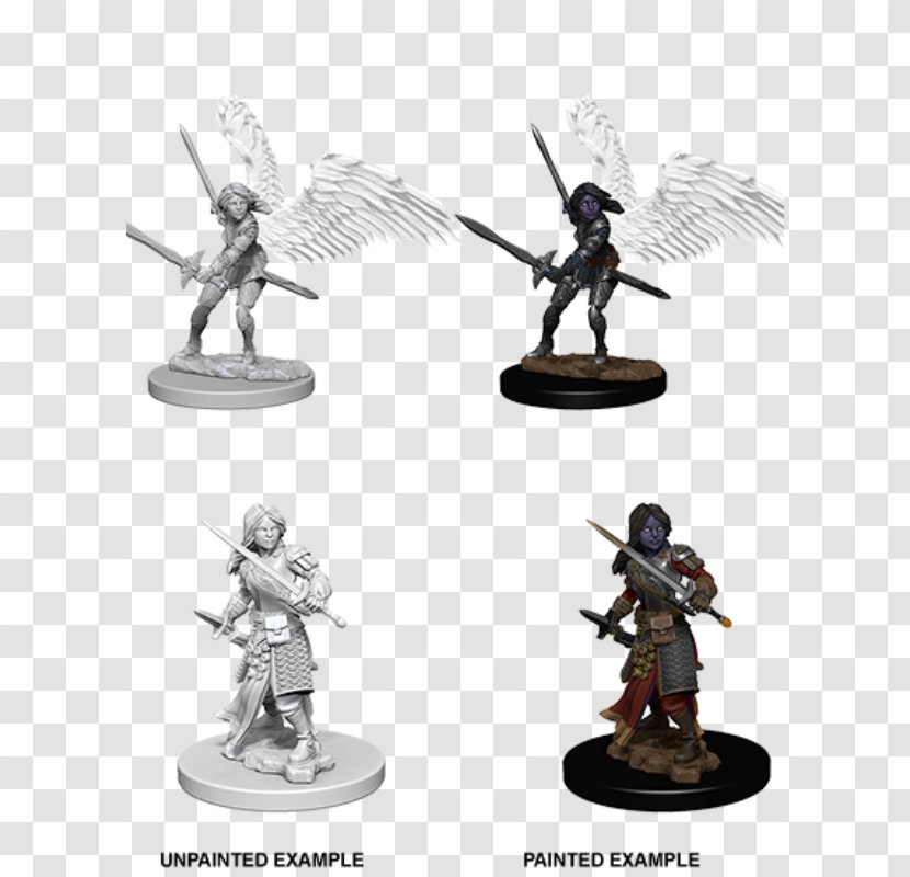 Dungeons & Dragons Pathfinder Roleplaying Game Aasimar WizKids Miniature Figure - Fighter - Wizard Transparent PNG