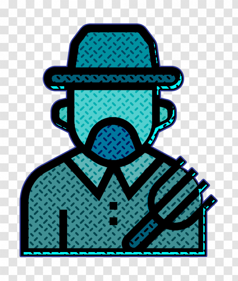 Farmer Icon Jobs And Occupations Icon Professions And Jobs Icon Transparent PNG