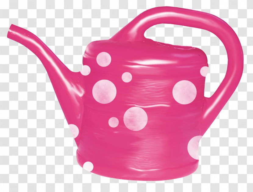 Teapot Kettle Watering Can - Magenta Transparent PNG