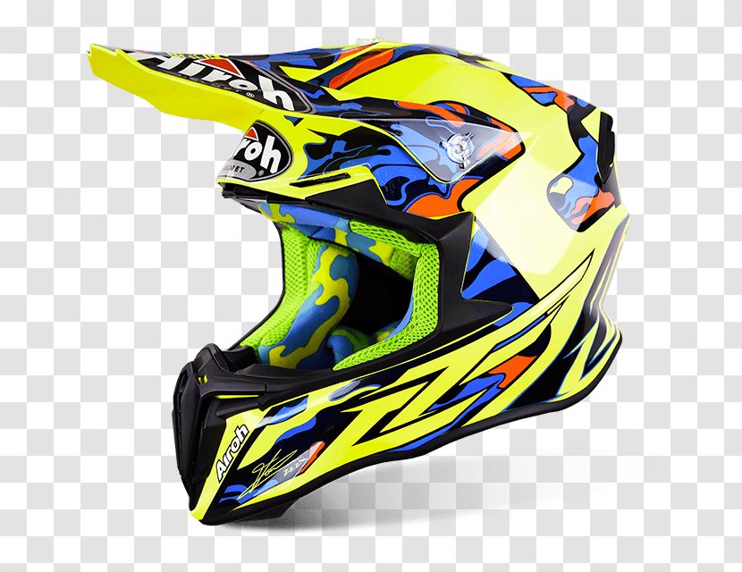 Motorcycle Helmets Locatelli SpA Motocross Off-roading - Tony Cairoli Transparent PNG