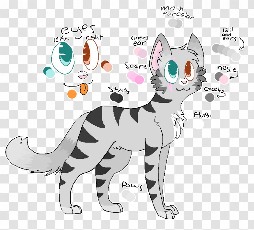 Whiskers Kitten Cat Warriors Paw - Dwarf Transparent PNG