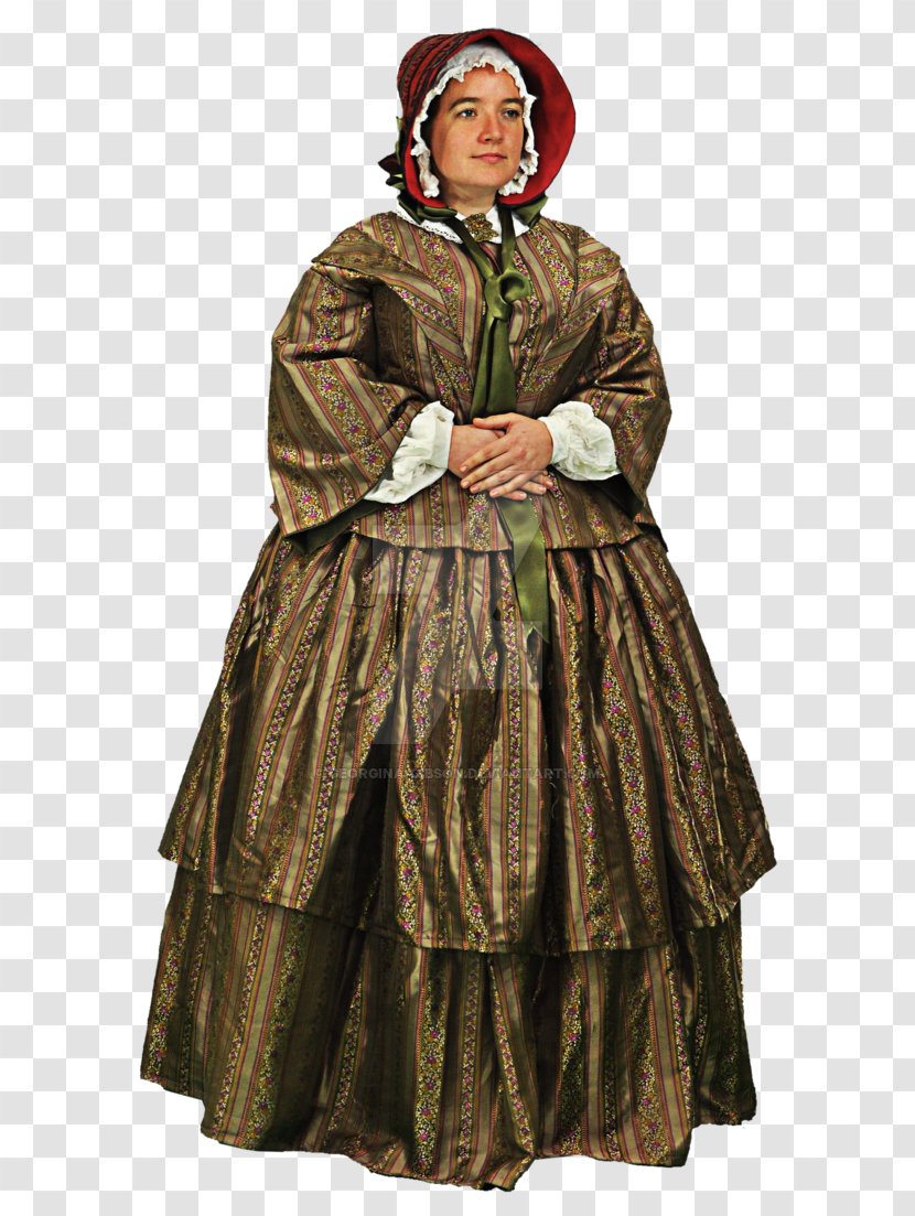 Victorian Era Woman Clip Art - Robe Transparent PNG