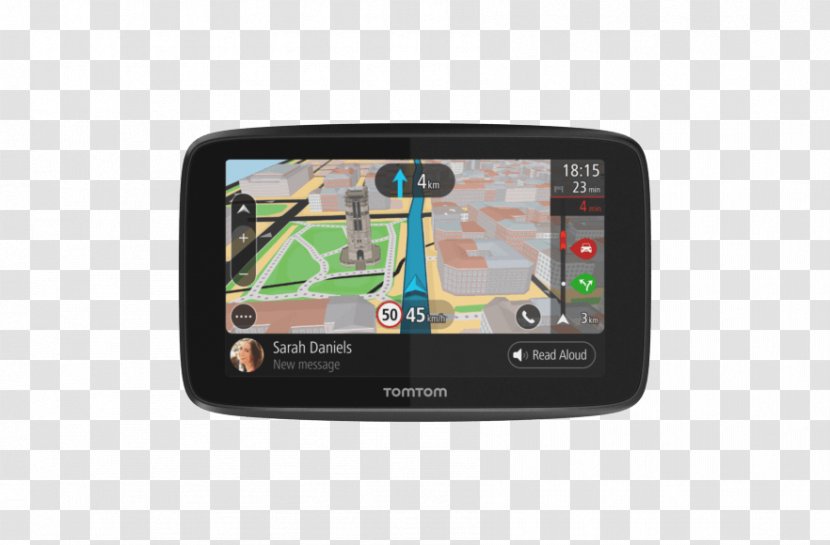 GPS Navigation Systems Car TomTom GO 520 Automotive System - Tomtom Go Transparent PNG