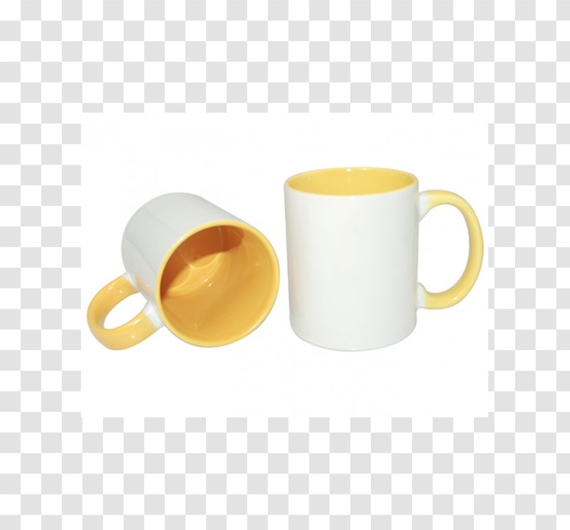 Mug Ceramic Color Sublimation White - Coffee Cup Transparent PNG