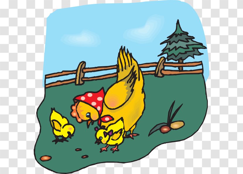 Chickens On A Farm Poultry Farming Clip Art - Chicken Feed Cliparts Transparent PNG