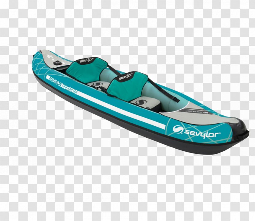 Inflatable Boat Kayak Canoe Sevylor Paddle - Dinghy Transparent PNG