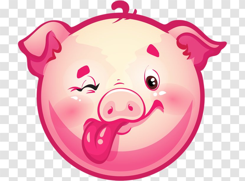 Daddy Pig Clip Art Drawing Domestic - Livestock Transparent PNG