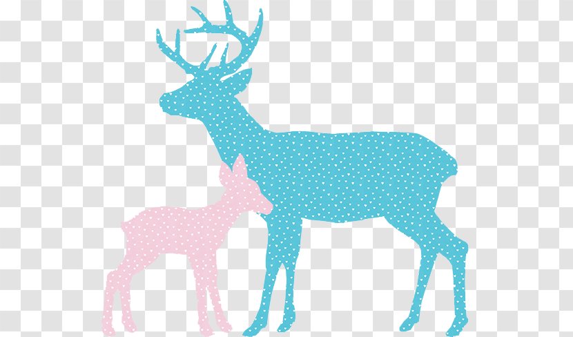 Graham & Brown Stag Wallpaper Wall Decal Stencil - Drawing - Fawn Pattern Transparent PNG