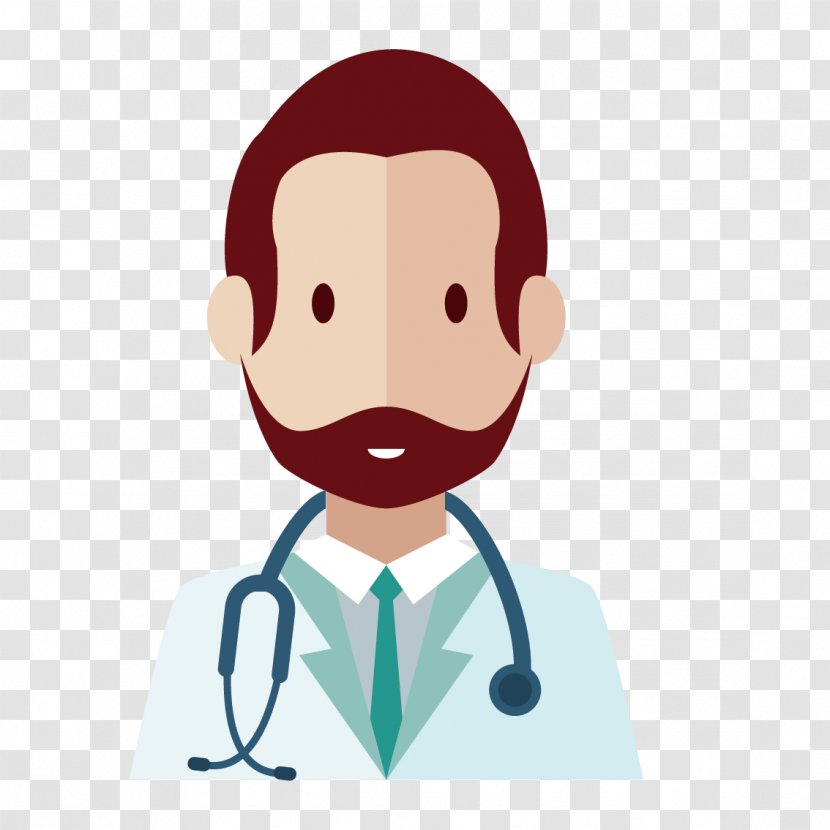 Physician Health Clip Art - Flower - Vector Male Doctor Transparent PNG