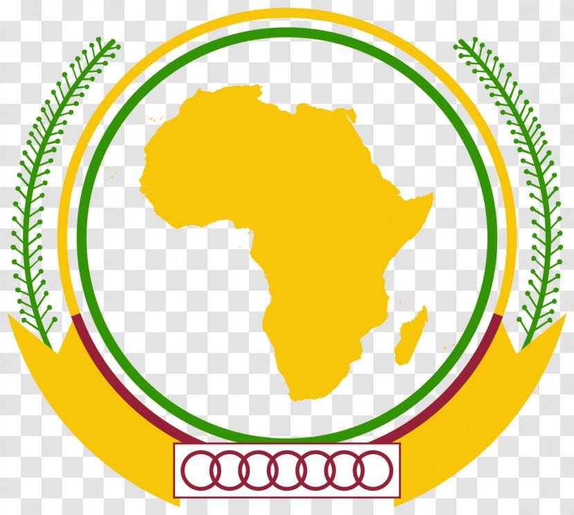 Emblem Of The African Union Organization Commission Transparent PNG