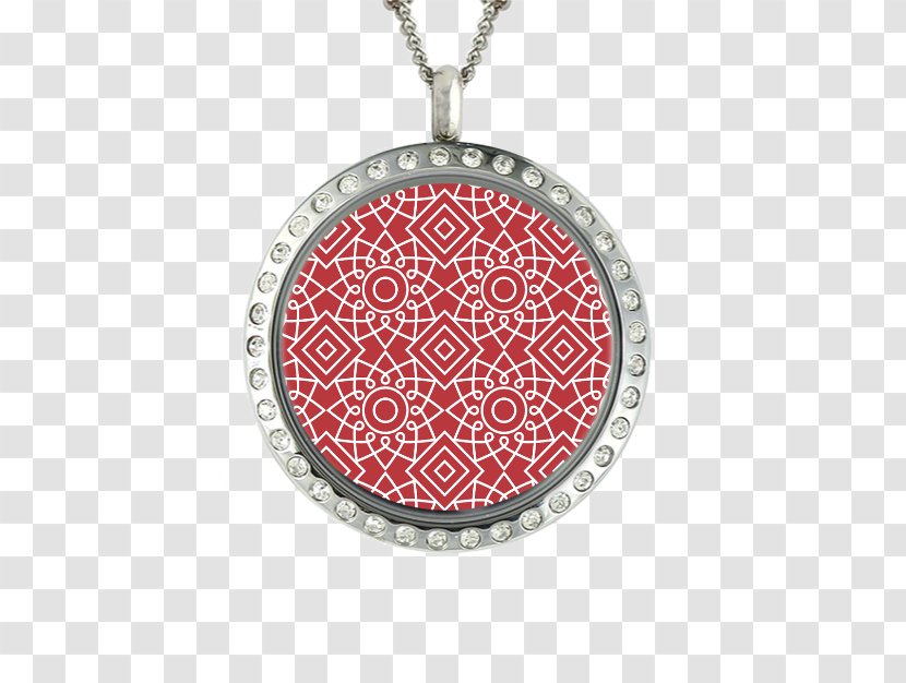 Locket Necklace Charms & Pendants Charm Bracelet Jewellery - Chain - Mosaic Pattern Transparent PNG