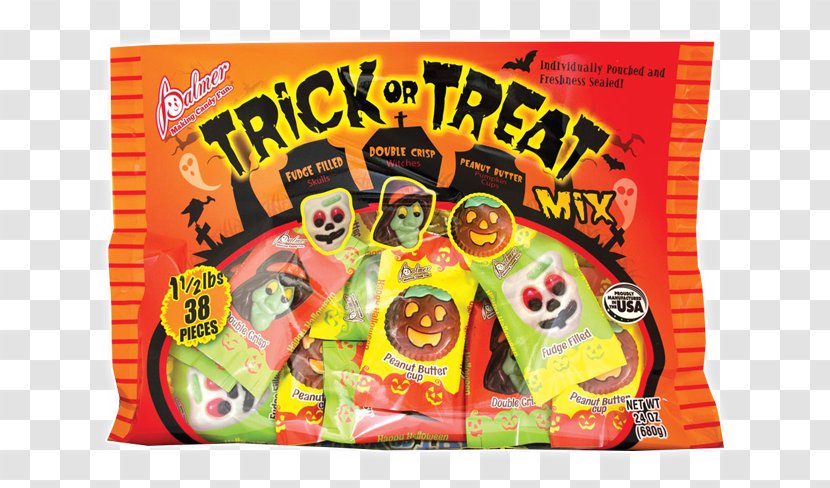 Candy Junk Food Convenience Cuisine - Trick Transparent PNG