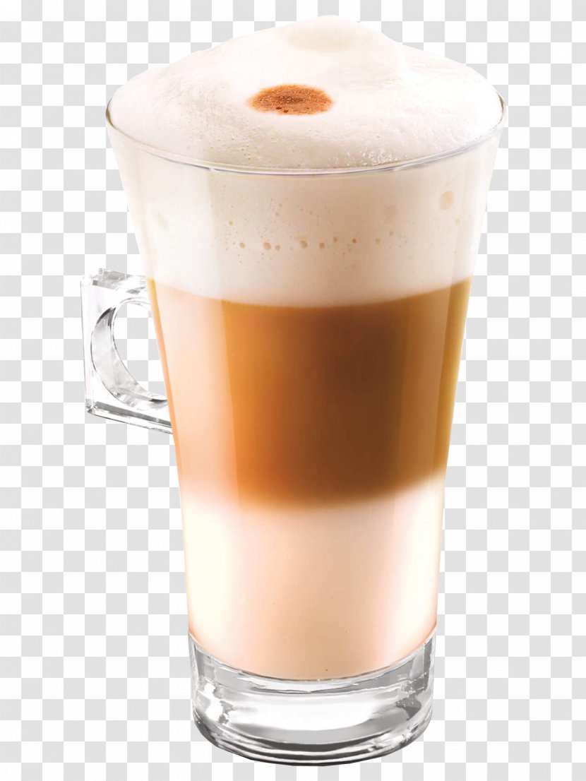 Latte Drink - Coffee - White Russian Cortado Transparent PNG