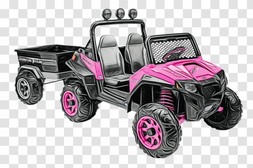 Pink Background - Jeep - Electric Vehicle Magenta Transparent PNG