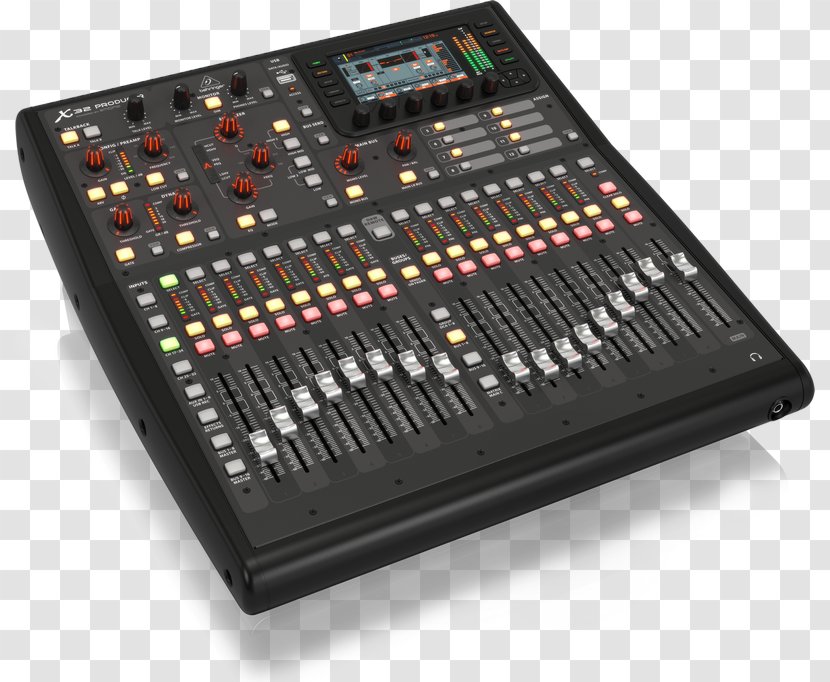 BEHRINGER X32 PRODUCER Audio Mixers Digital Mixing Console - Behringer X Air Xr18 Transparent PNG